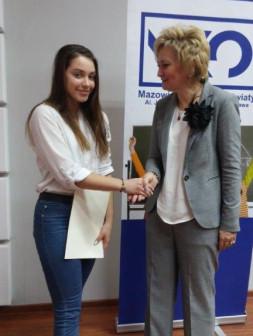 Kinga Mazur i Aurelia Michałowska