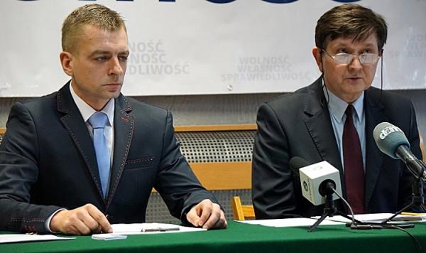 Od lewej: Mateusz Waśkiewicz, Sławomir Grzyb