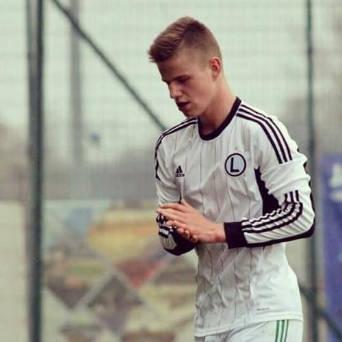 Maciej Wojczuk w barwach Legii