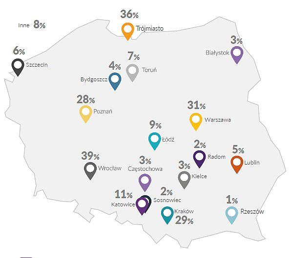 Najlepiej w badaniu wypadł Wrocław, najgorzej - Rzeszów