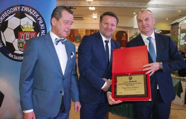 Od lewej: Artur Piechowicz, Jacek Kacprzak, Sławomir Pietrzyk. Foto: ROZPN
