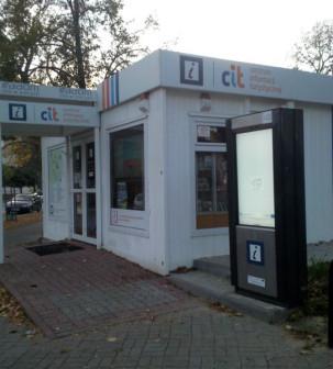 Radomskie CIT zostało pochwalone m.in. za to, że posiada infokiosk, których brak w innych miastach w