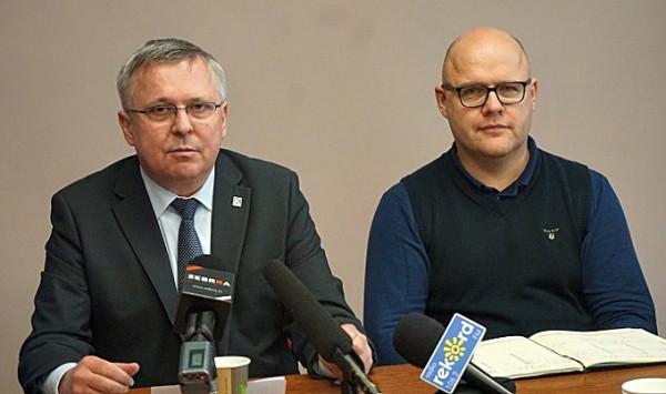 Od lewej: Robert Mordak, Irmantas Sidlauskas