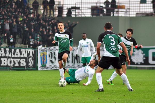 W Bełchatowie - po golu Leo - Radomiak wygrał 1:0. Jak będzie dziś w Radomiu? Foto: Radomiak.pl