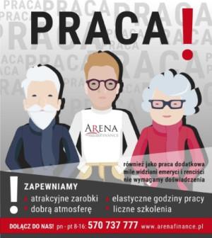 Mile widziani również emeryci i renciści, nie wymagamy doświadczenia