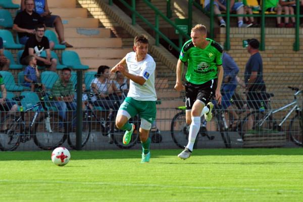 Dawid Jabłoński (z lewej). Foto: Radomiak.pl