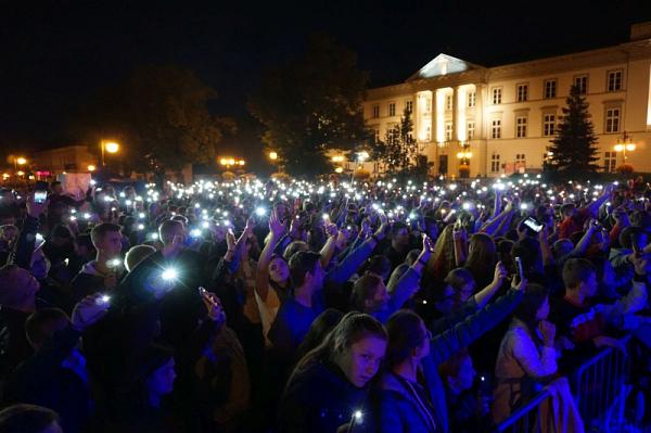 Apel Młodych na Placu Corazziego. Foto: Radosław Mizera, Radio Plus Radom