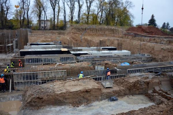 Fotorelację z budowy przygotował oficjalny portal Zielonych. Foto: Radomiak.pl