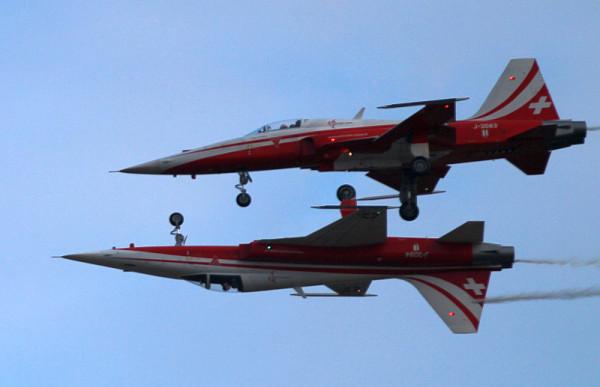Patrouille Suisse podczas Air Show 2015