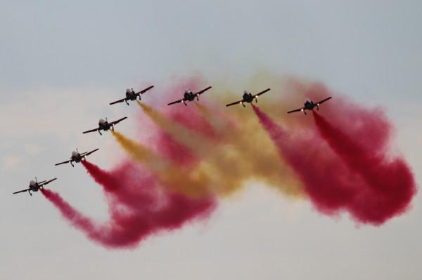Patrulla Águila podczas Air Show 2015