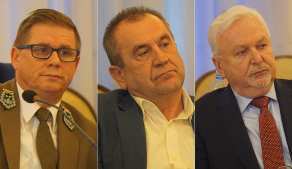 Od lewej: Marek Szary, Wiesław Wędzonka, Andrzej Sobieraj
