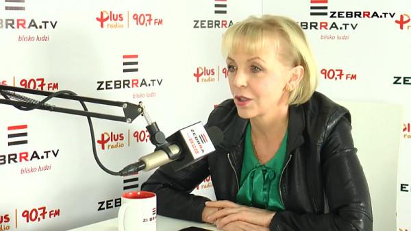 Na zdjęciu Anna Kwiecień. Program Kontrast Plus do obejrzenia codziennie, od poniedziałku do piątku 