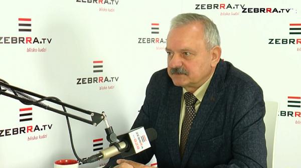 Na zdjęciu Andrzej Łuczycki. Program Kontrast Plus do obejrzenia codziennie, od poniedziałku do piąt