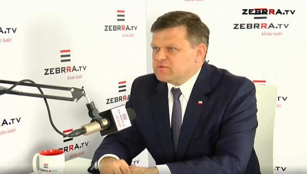 Na zdjęciu Wojciech Skurkiewicz. Program Kontrast Plus do obejrzenia codziennie, od poniedziałku do 