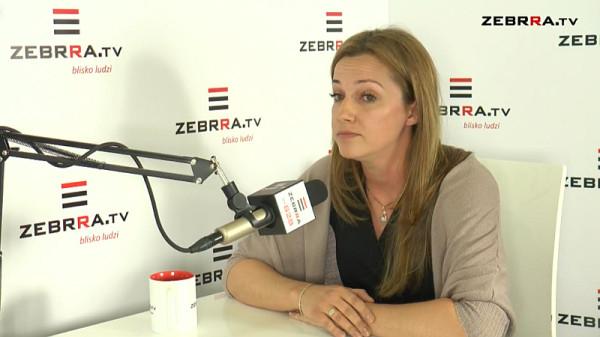 Na zdjęciu Katarzyna Pastuszka-Chrobotowicz. Program Kontrast Plus do obejrzenia codziennie, od poni