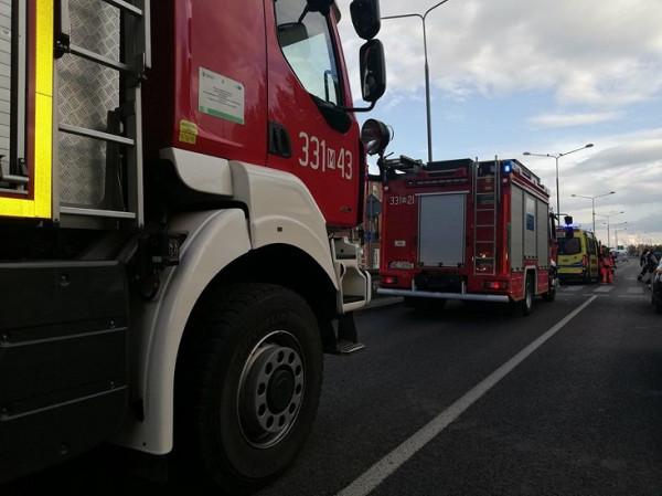 Wypadek na Mariackiej. Zdjęcie od Czytelnika
