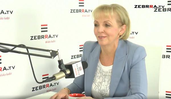Na zdjęciu Anna Kwiecień. Program Kontrast Plus do obejrzenia codziennie, od poniedziałku do piątku 