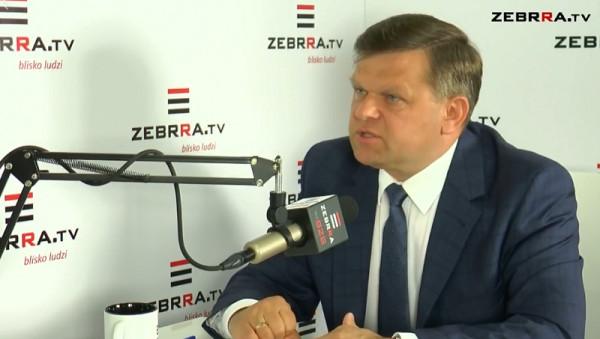 Na zdjęciu Wojciech Skurkiewicz. Program Kontrast Plus do obejrzenia codziennie, od poniedziałku do 