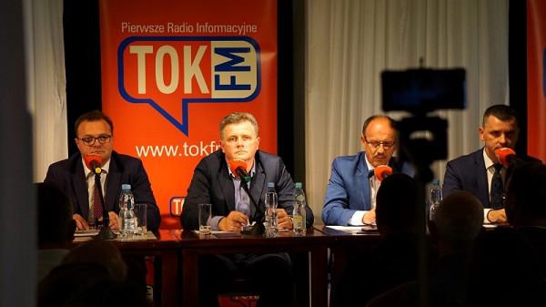 Od lewej: Radosław Witkowski, Adam Duszyk, Ryszard Fałek, Rafał Czajkowski