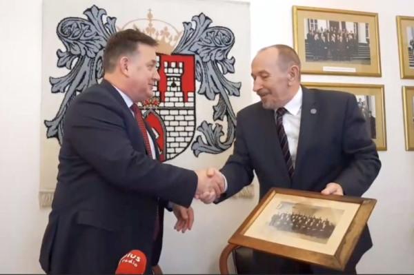 Dariusz Wójcik i Kazimierz Jaroszek