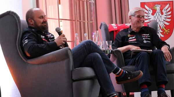 Maciej Wisławski i Łukasz Byśkiniewicz. Foto: Adam Dziedzic