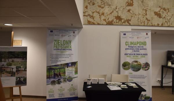 Radomskie stoisko podczas konferencji, poświęcone było m.in. Zielonemu Przystankowi na Pl. Jagielloń