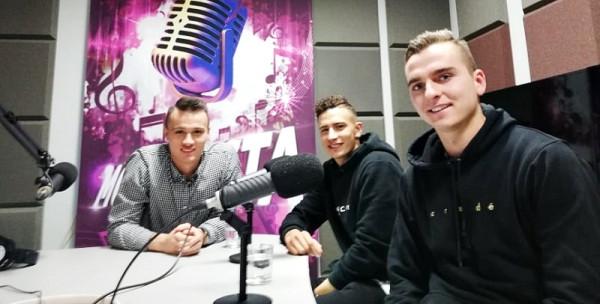 Damian Markowski, Dominik Sokół i Patryk Winsztal