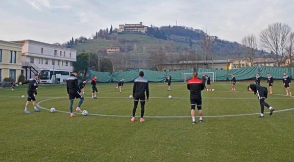 Trening Radomiaka na obozie we Włoszech