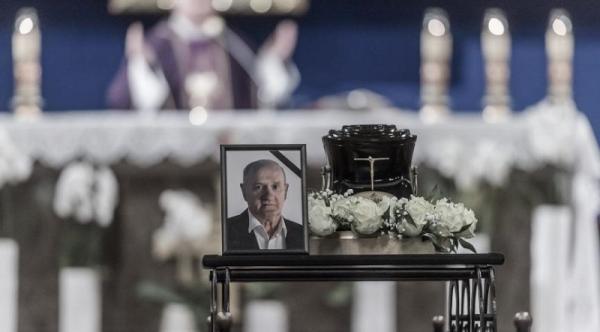 Legendę Radomiaka pożegnali członkowie rodziny, przyjaciele, kibice oraz przedstawiciele klubu