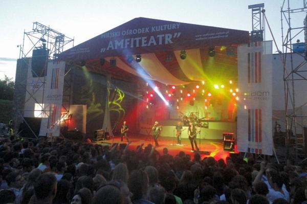 Koncert zespołu IRA w radomskim amfiteatrze