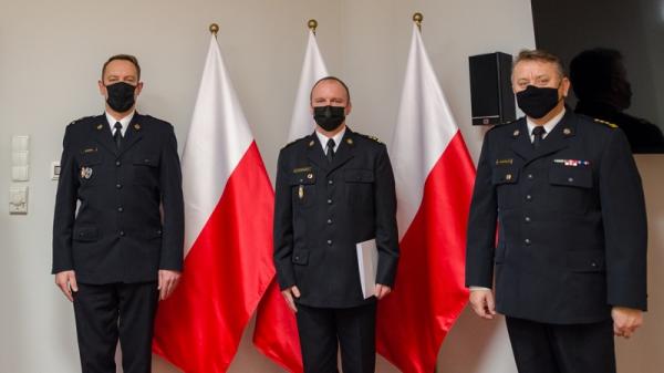 Bryg. Paweł Fliszkiewicz po. komendanta PSP w Radomiu. Foto: Komenda Wojewódzka PSP w Warszawie
