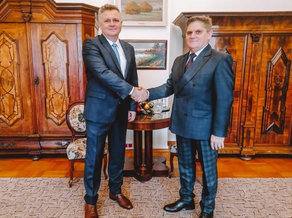 Od lewej: Adam Duszyk, Leszek Ruszczyk