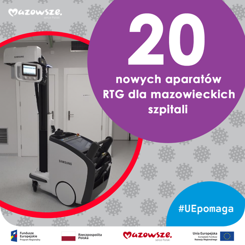 Aparaty RTG trafiły do kilku szpitali w regionie radomskim