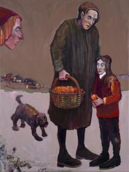 13. Pomarańczarka 80x60 2017 akryl, fot.archiwum artysty