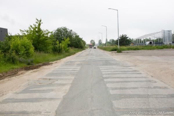 Ulica Marii Fołtyn przed przebudową