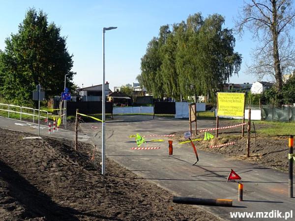 Teren ogrodzony przez mieszkańca