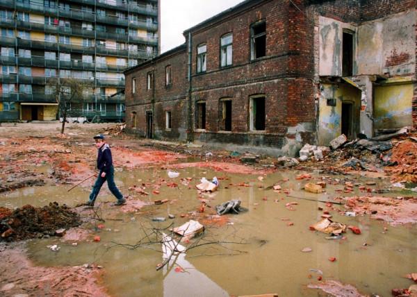 Radom, ul. Dionizego Czachowskiego, lata 90. XX w., Wojciech Stan