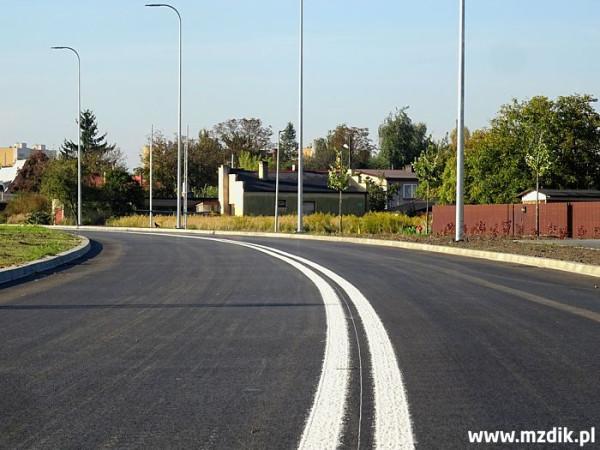 Odcinek trasy N-S na Żakowicach