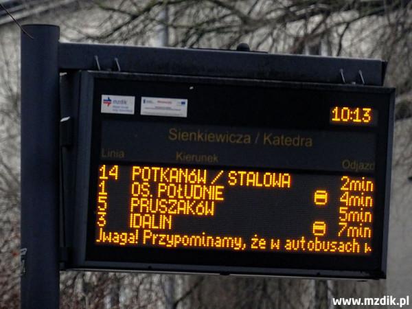 Piktogramy na tablicach SDIP. Foto: MZDiK