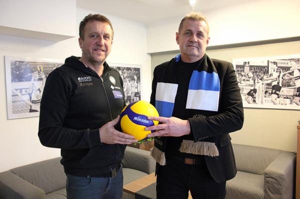 Wojciech Stępień (z lewej) i Dariusz Fryszkowski