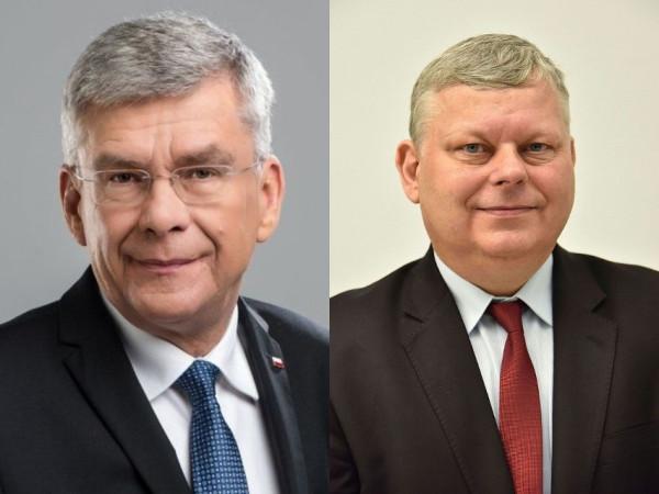 Stanisław Karczewski i Marek Suski