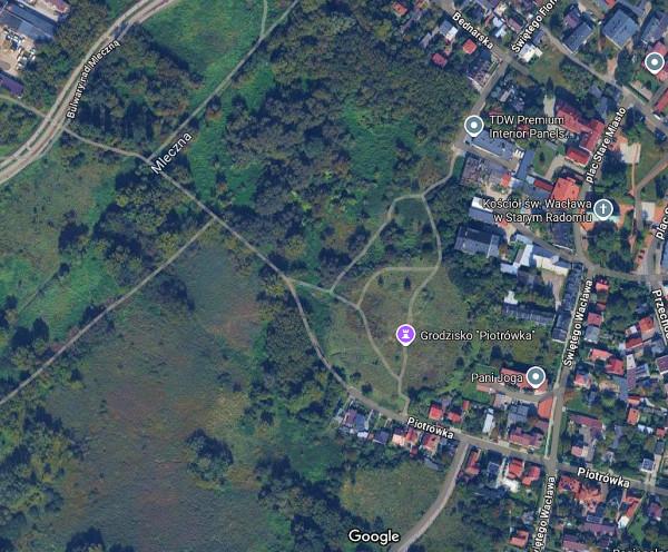 Tereny nad Mleczną i Grodziska Piotrówka 