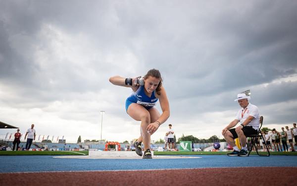 Maja Bielecka mistrzyni Polski U-20 w pchnięciu kulą