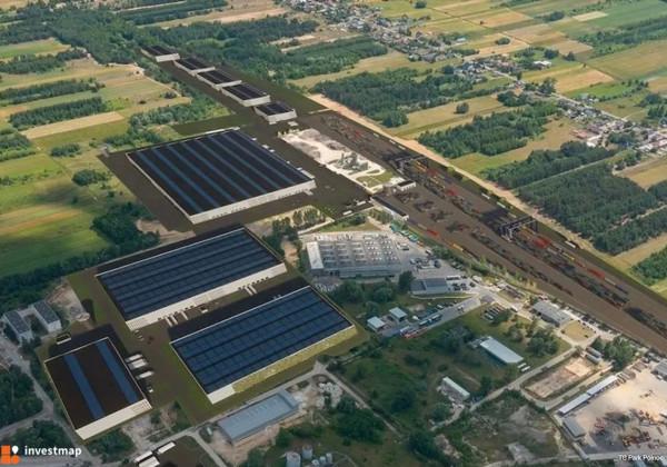 Wizualizacja terminala przy ul. Energetyków