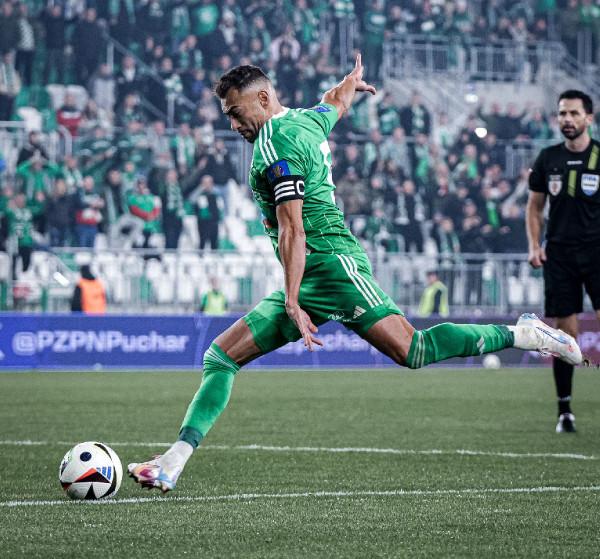 Leandro w ostatnim meczu PP Radomiaka ze Śląskiem Wrocław (0:3)