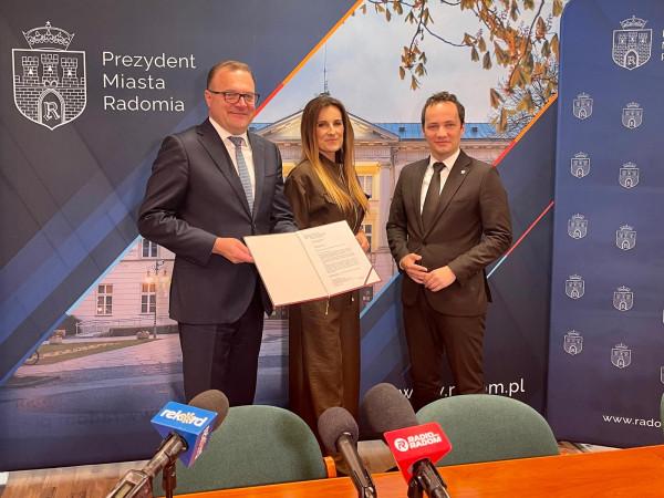 Radosław Witkowski, Marta Michalska Wilk i Patryk Fajdek