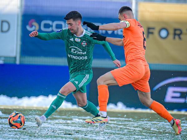 Mecz na śniegu: Radomiak - Zagłębie 0:1, 5 kwietnia 2025