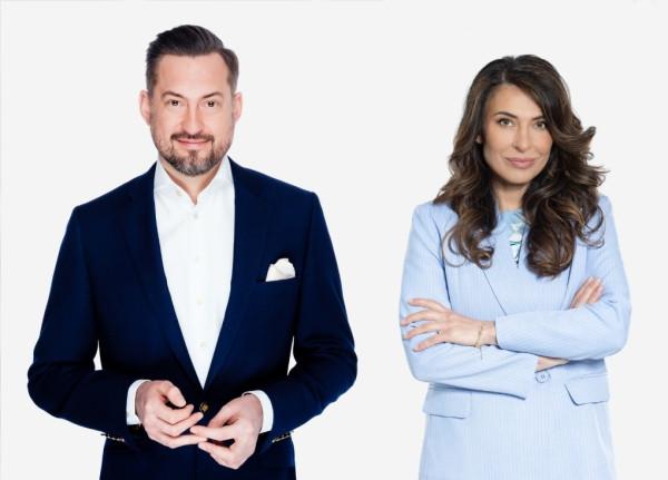Marcin Prokop i Olga Kozierowska