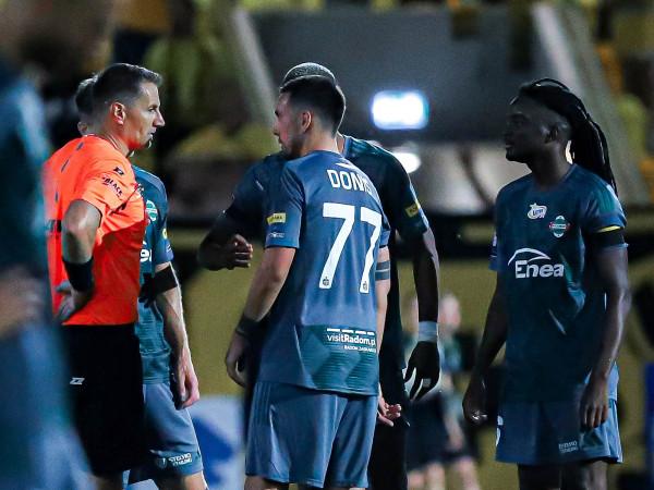 Tomasz Kwiatkowski w meczu GKS - Radomiak