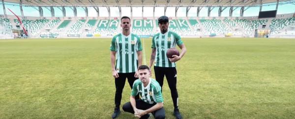 Koszulki Radomiaka na jubileusz 115-leca klub